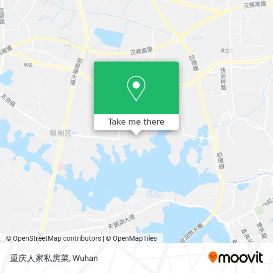 重庆人家私房菜 map