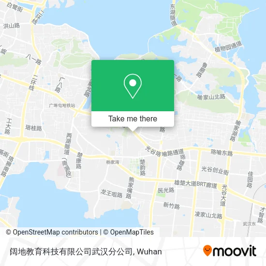 阔地教育科技有限公司武汉分公司 map