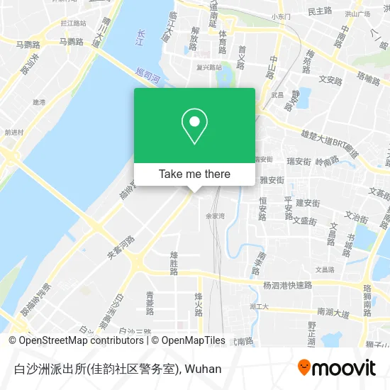 白沙洲派出所(佳韵社区警务室) map