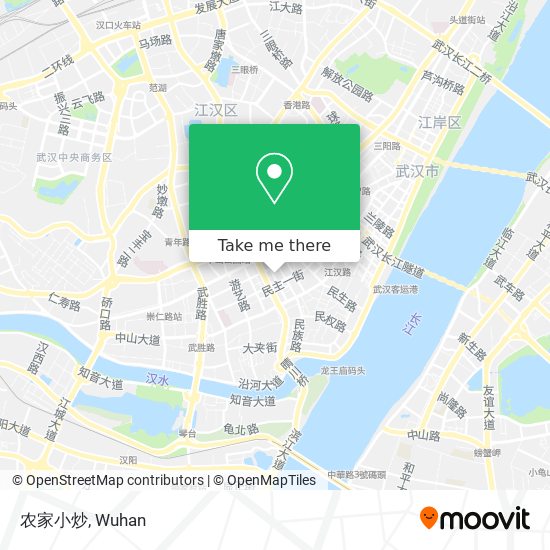 农家小炒 map