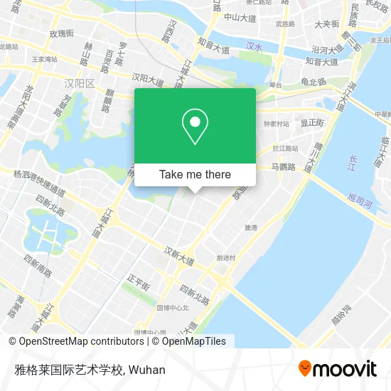 雅格莱国际艺术学校 map