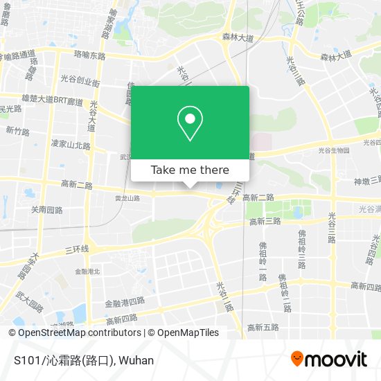 S101/沁霜路(路口) map