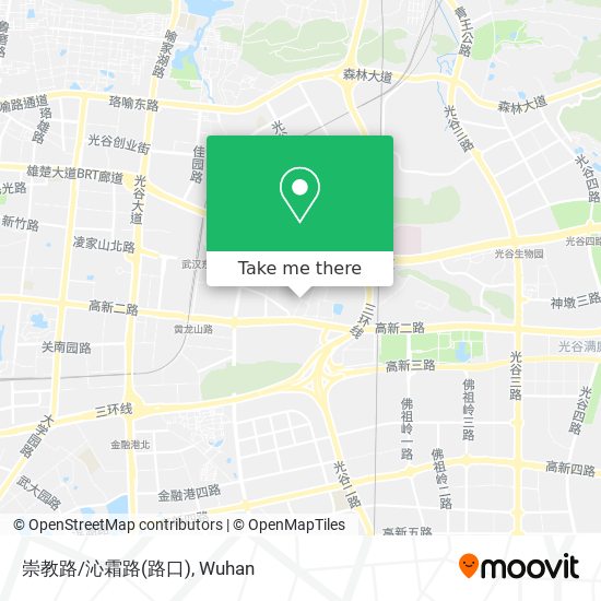 崇教路/沁霜路(路口) map