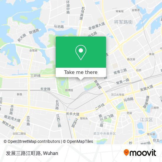 发展三路江旺路 map