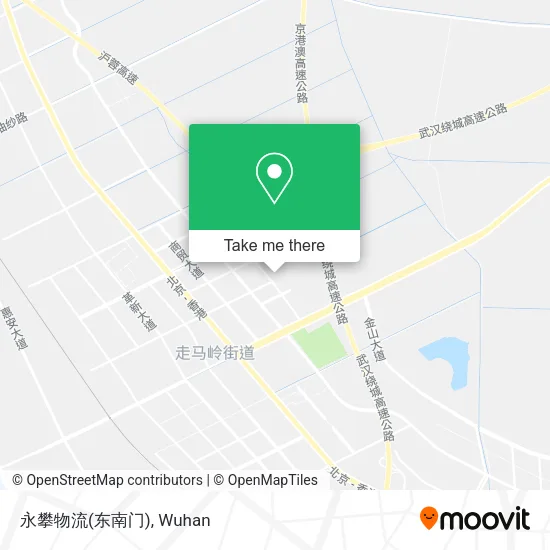 永攀物流(东南门) map