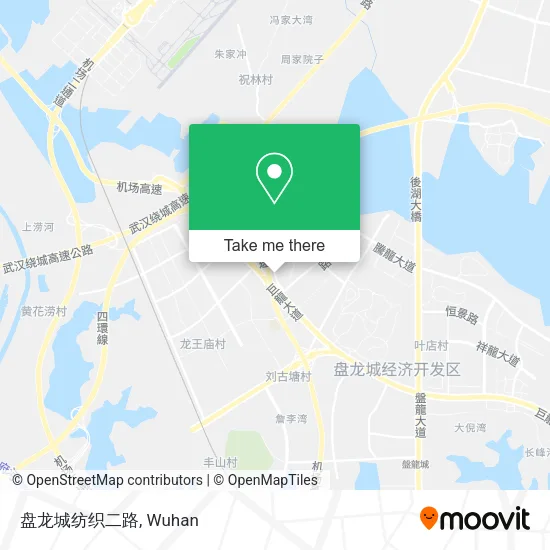 盘龙城纺织二路 map