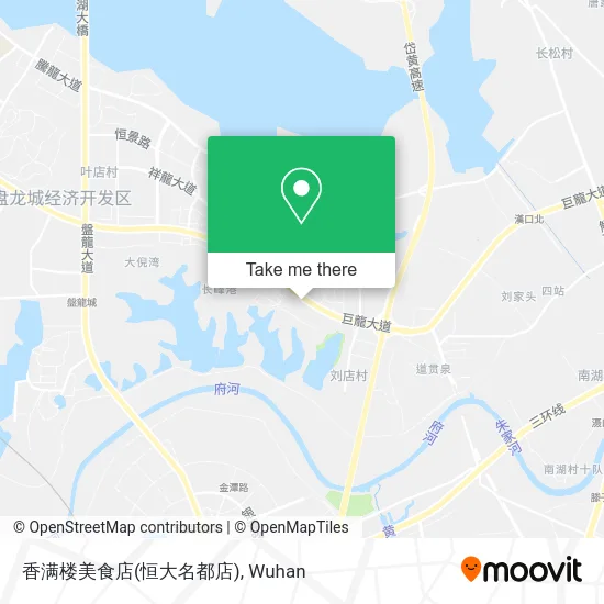 香满楼美食店(恒大名都店) map