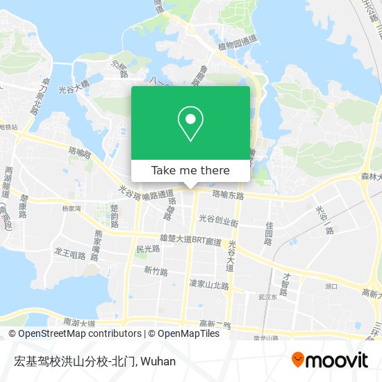 宏基驾校洪山分校-北门 map