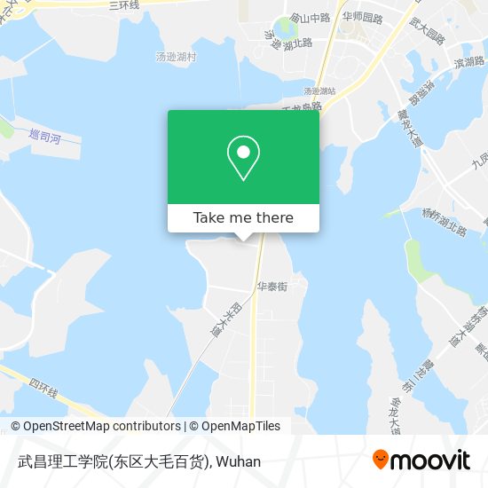 武昌理工学院(东区大毛百货) map