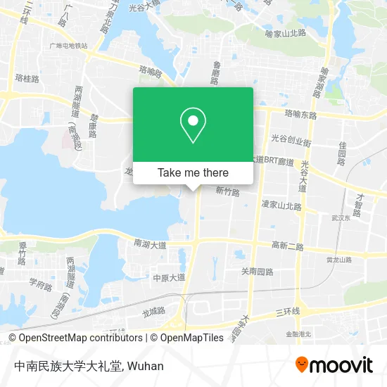 中南民族大学大礼堂 map