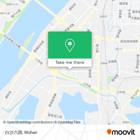 白沙六路 map