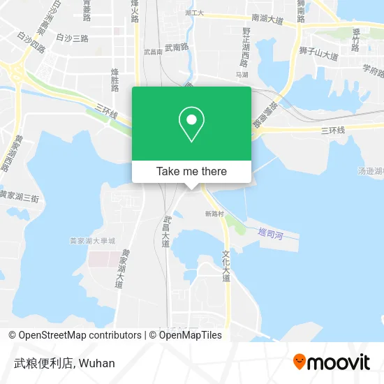 武粮便利店 map
