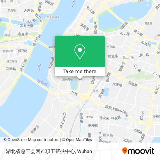 湖北省总工会困难职工帮扶中心 map