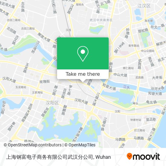 上海钢富电子商务有限公司武汉分公司 map