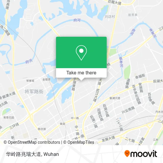 华岭路兆瑞大道 map