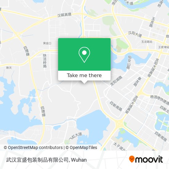 武汉宜盛包装制品有限公司 map