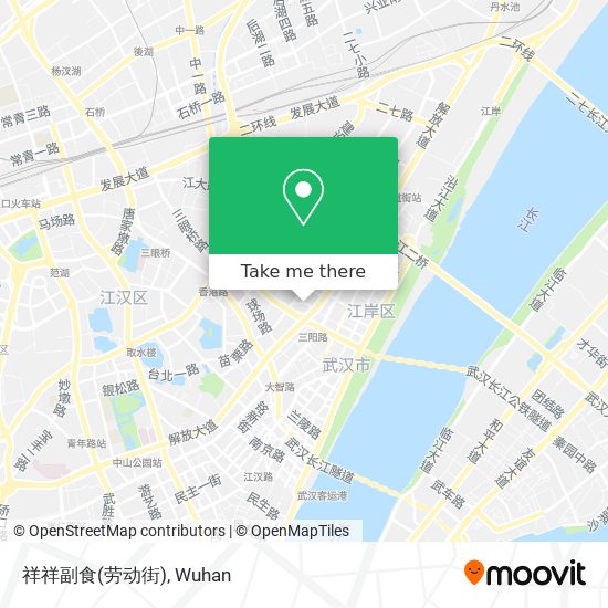 祥祥副食(劳动街) map
