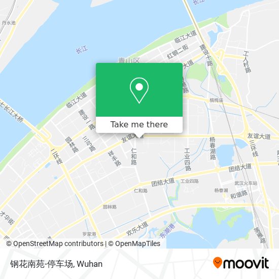 钢花南苑-停车场 map