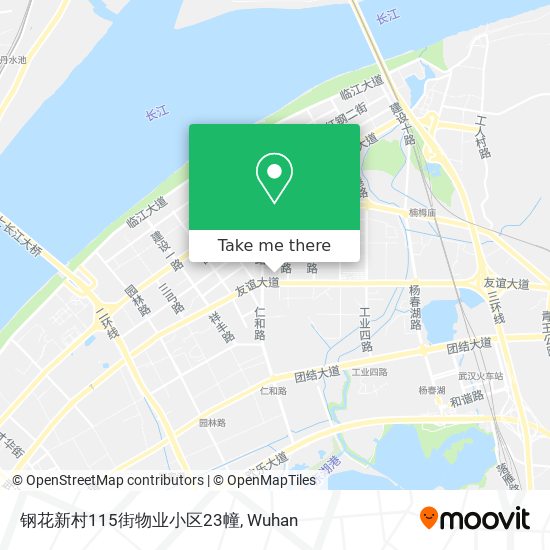 钢花新村115街物业小区23幢 map