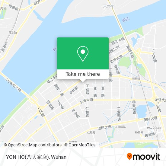 YON HO(八大家店) map