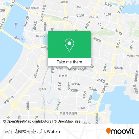 南湖花园松涛苑-北门 map