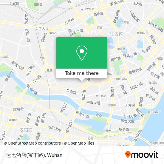 运七酒店(宝丰路) map