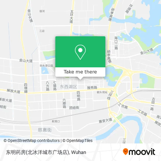 东明药房(北冰洋城市广场店) map