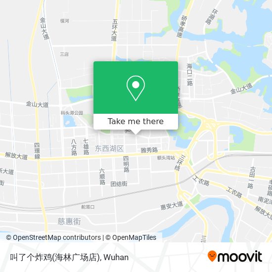 叫了个炸鸡(海林广场店) map