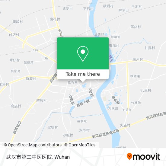 武汉市第二中医医院 map