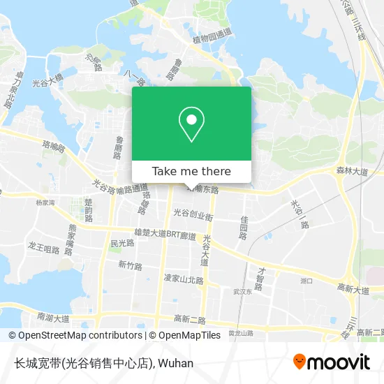 长城宽带(光谷销售中心店) map