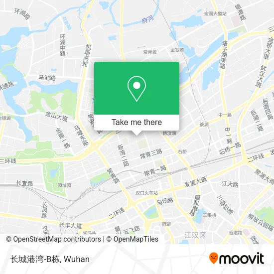 长城港湾-B栋 map