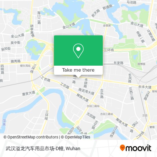 武汉溢龙汽车用品市场-D幢 map