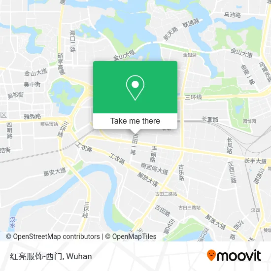 红亮服饰-西门 map