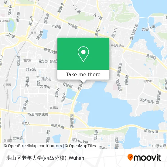 洪山区老年大学(丽岛分校) map