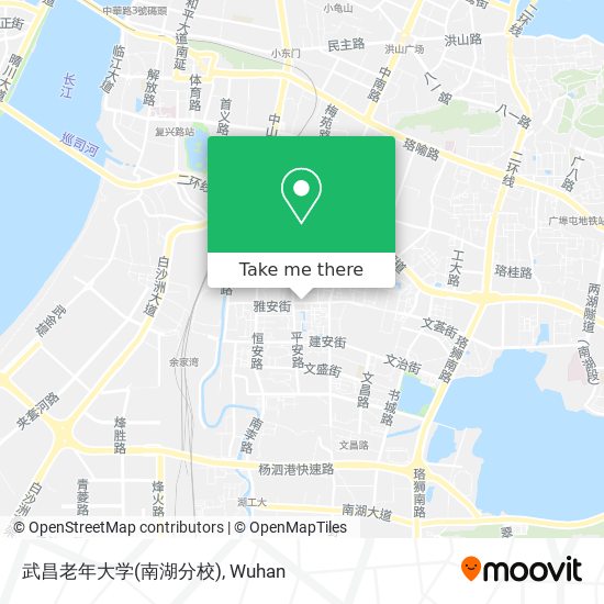武昌老年大学(南湖分校) map