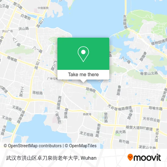 武汉市洪山区卓刀泉街老年大学 map