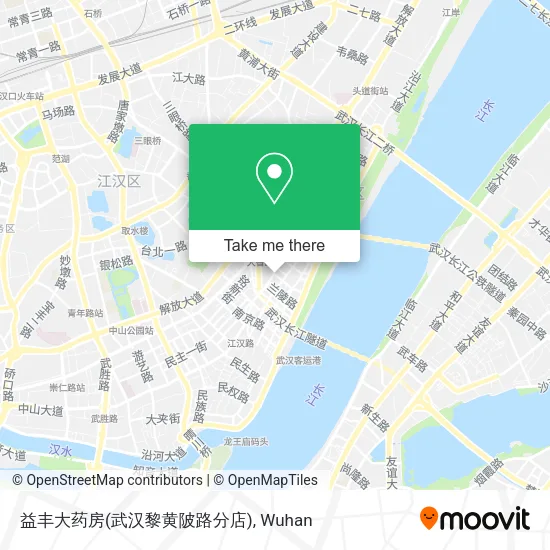 益丰大药房(武汉黎黄陂路分店) map