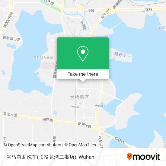 河马自助洗车(联投龙湾二期店) map