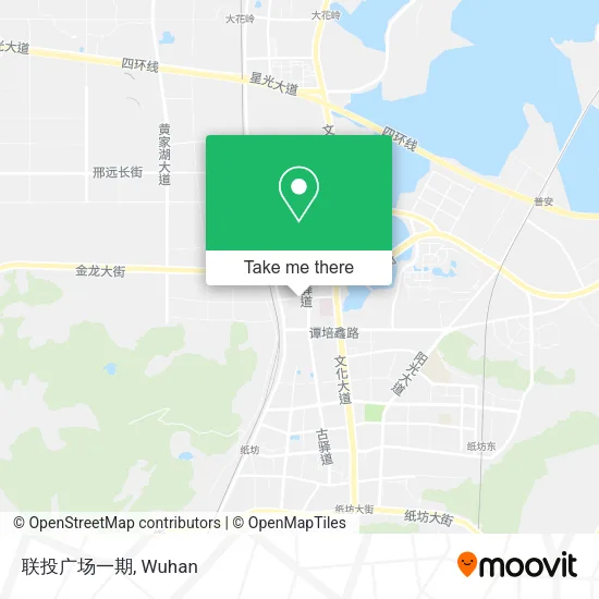 联投广场一期 map