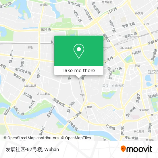 发展社区-67号楼 map