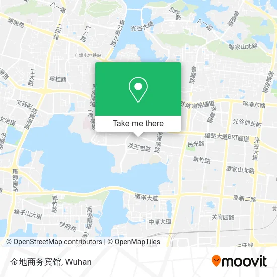 金地商务宾馆 map