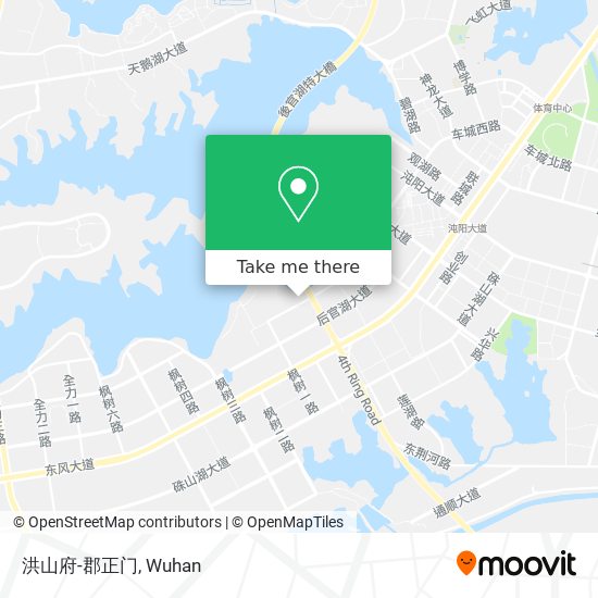 洪山府-郡正门 map
