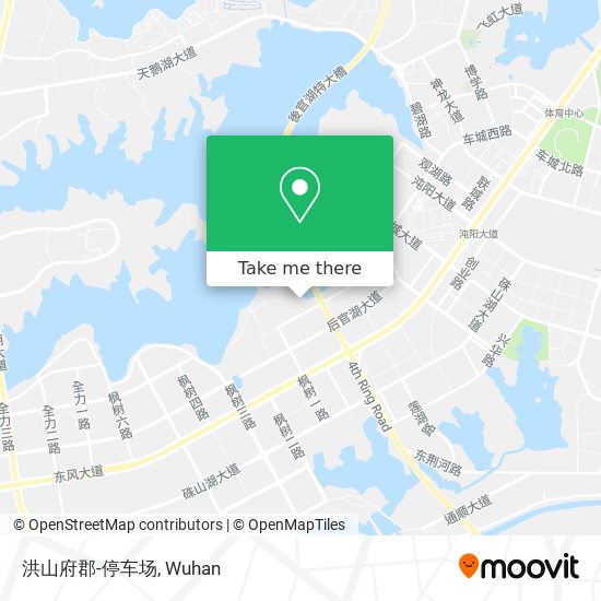 洪山府郡-停车场 map