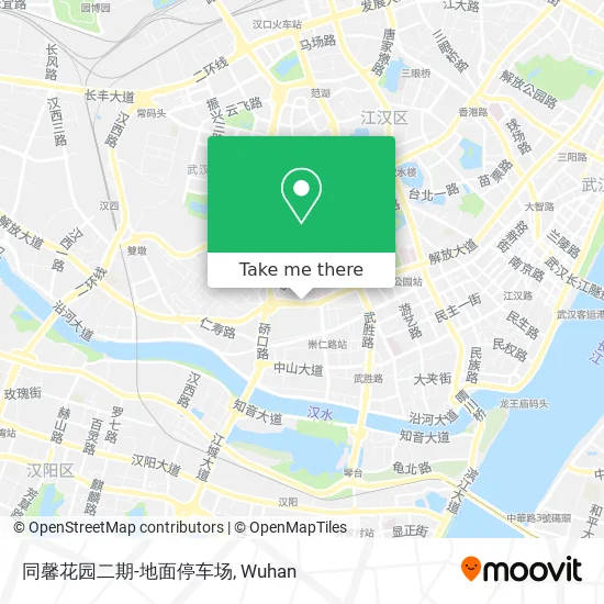 同馨花园二期-地面停车场 map