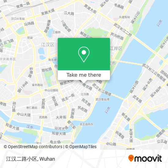 江汉二路小区 map
