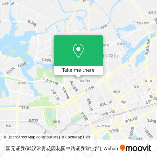 国元证券(武汉常青花园花园中路证券营业部) map