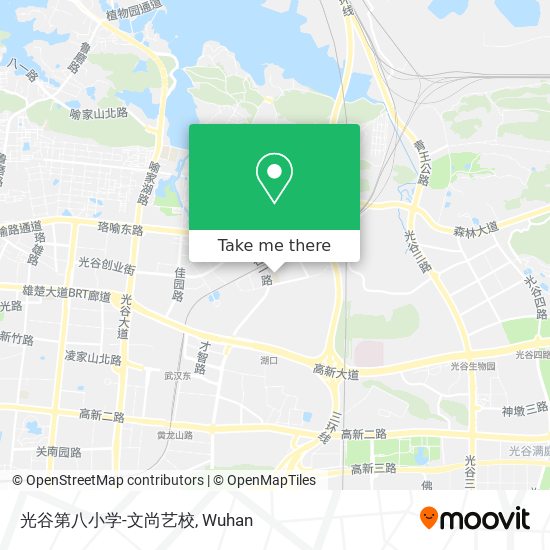 光谷第八小学-文尚艺校 map