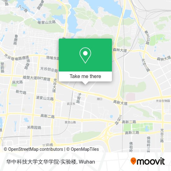 华中科技大学文华学院-实验楼 map