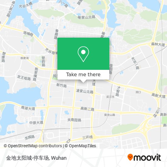 金地太阳城-停车场 map