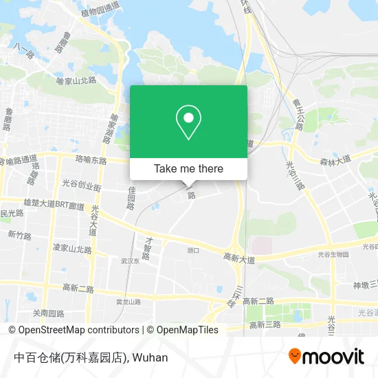 中百仓储(万科嘉园店) map